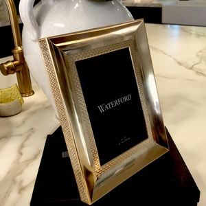 Waterford Lismore Diamond 5 x 7 photo frame